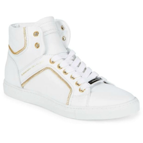 Alessandro Dell'Acqua Shoes - NIB Women's DESIGNER High Top Sneakers - 8.5